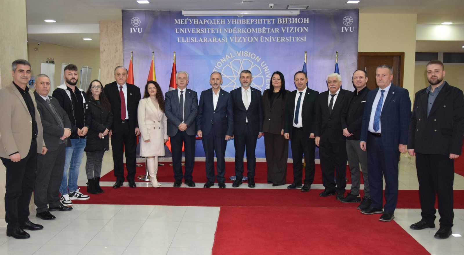 GOSTİVAR BELEDİYE BAŞKAN ADAYI NEVZAT BEYTA’DAN ULUSLARARASI VİZYON ÜNİVERSİTESİ’NE ZİYARET