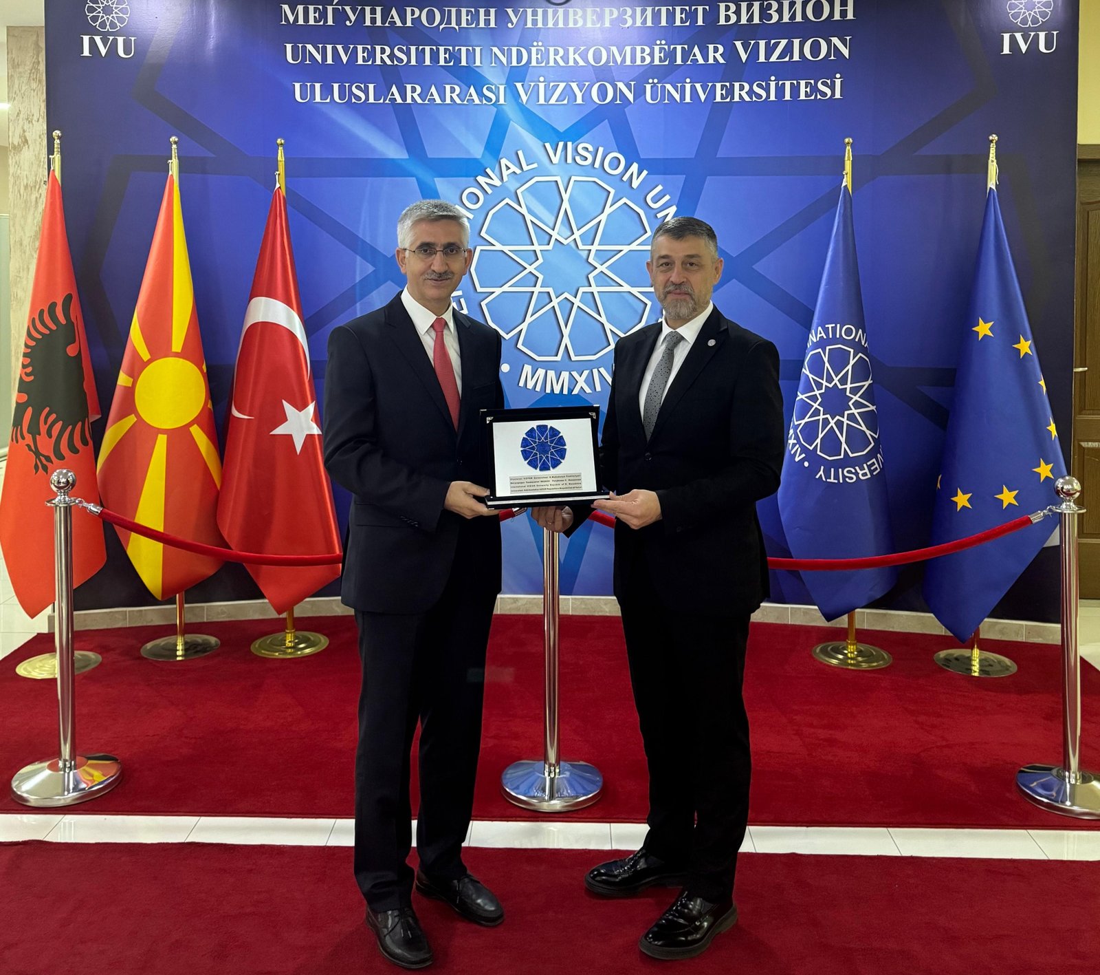 T.C. MİLLÎ EĞİTİM BAKAN YARDIMCISI NAZİF YILMAZ ULUSLARARASI VİZYON ÜNİVERSİTESİ’Nİ ZİYARET ETTİ