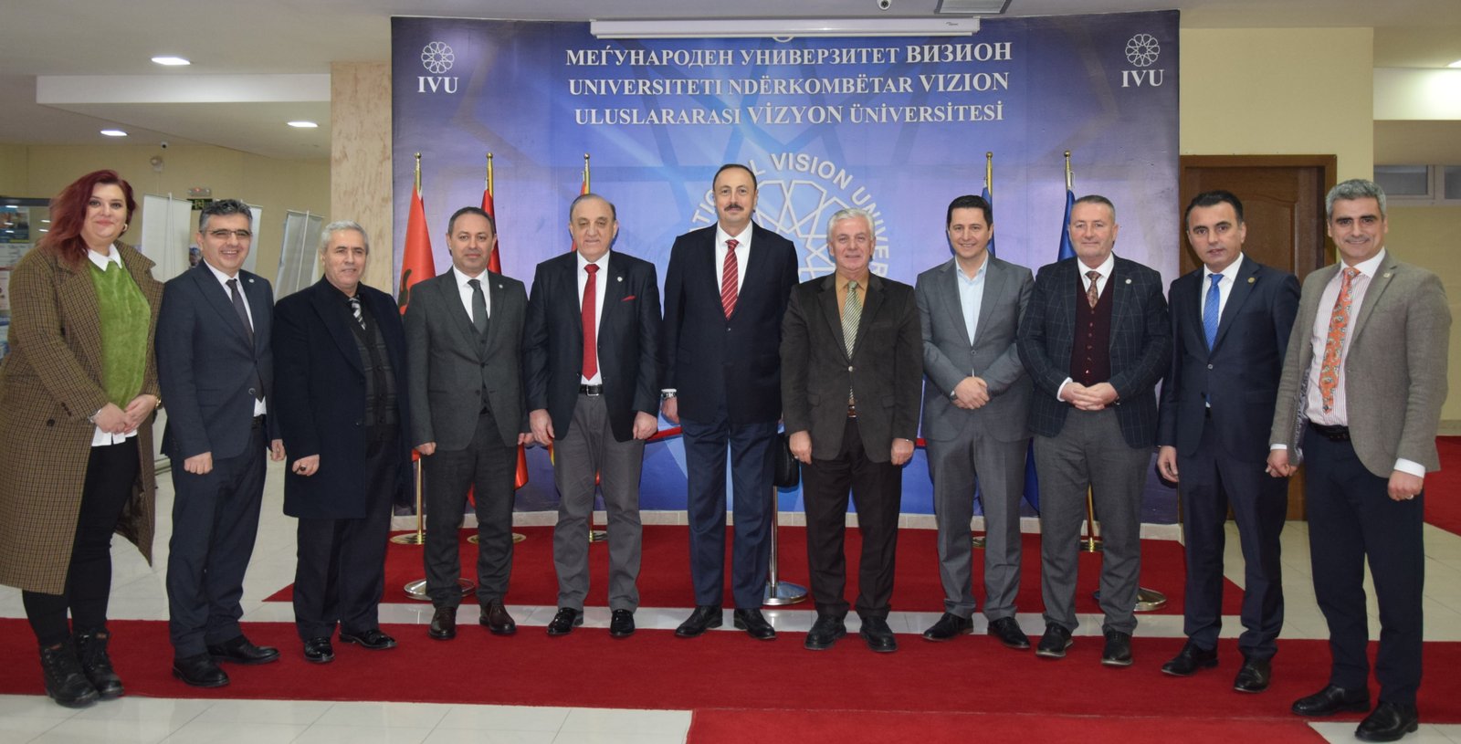 TÜRKİYE CUMHURİYETİ ÜSKÜP BÜYÜKELÇİSİ SN. FATİH ULUSOY’DAN ULUSLARARASI VİZYON ÜNİVERSİTESİ’NE RESMİ ZİYARET